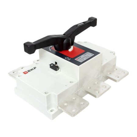 Рубильник-выключатель 1600A 3P c рукояткой управления для прямой установки PowerSwitch EKF PROxima