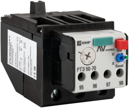 Реле тепловое РТЭ 50-70 16-25А EKF  AVERES