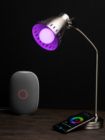 Умная лампа EKF Connect 8W WIFI RGBW E27