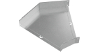 Угол горизонтальный 45 гр. 100х500 мм "ПЛЮС" INOX304 GLplus45-100-500 INOX304