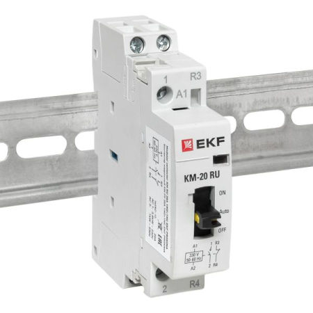 Контактор модульный КМ РУ 20А 1NO+1NC (1 мод.) EKF PROxima