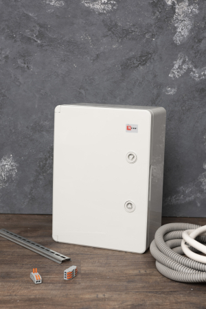 Бокс пластиковый с монтажной платой 350х250х150 мм IP65 EKF PROxima