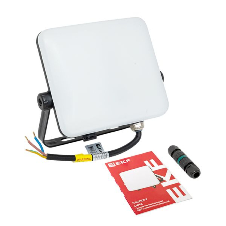 Прожектор светодиодный СДО-4003 30Вт 4000К IP65 с равномерной засветкой LUMA EKF