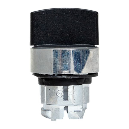 Исполнительный механизм переключателя ХB4 на 3 положения возвратный без фиксации, без подсветки с короткой ручкой IP65 EKF