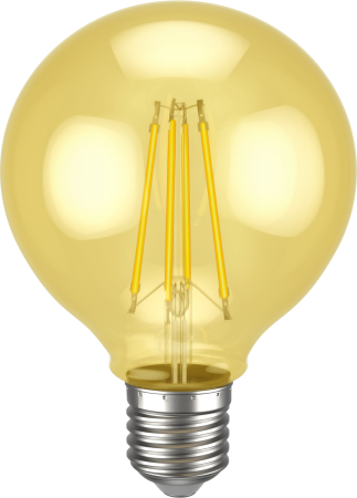 Лампа LED G95 шар золото 8Вт 230В 2700К E27 серия 360° IEK