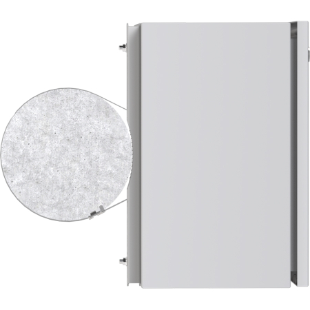 Комплект крепления на столб монтажной полосой (ширина шкафа до 400 мм) EKF Basic