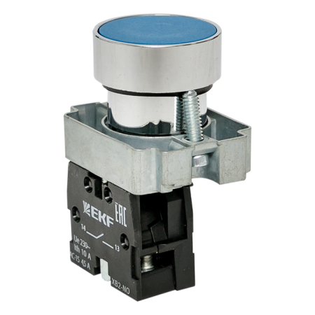 Кнопка BA61 синяя NO EKF PROxima