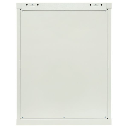 Шкаф настенный 19" TERACOM PRO 15U 600х600 мм дверь стеклянная с замком-ручкой серый