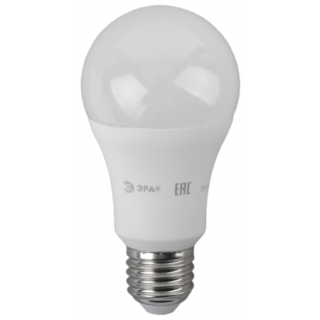 Лампы СВЕТОДИОДНЫЕ ЭКО ECO LED A60-14W-827-E27  ЭРА (диод, груша, 14Вт, тепл, E27)