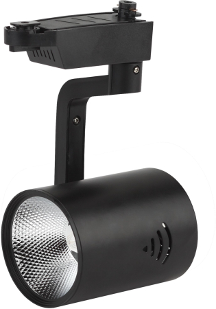 Светильник TR1 - 20 BK Трековый  ЭРА 20Вт черный COB