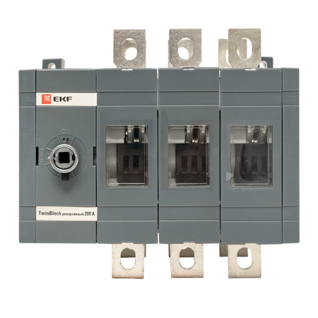 Рубильник   200A 3P реверсивный без рукоятки управления TwinBlock EKF