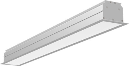 Светодиодный светильник"ВАРТОН" Universal-Line встраиваемый 1145*100*69мм 36Вт 4000К IP40 металлик DALI