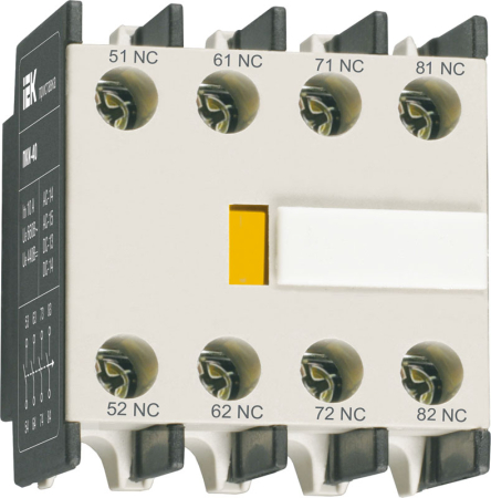 Приставка ПКИ-40 доп. контакты 4з IEK