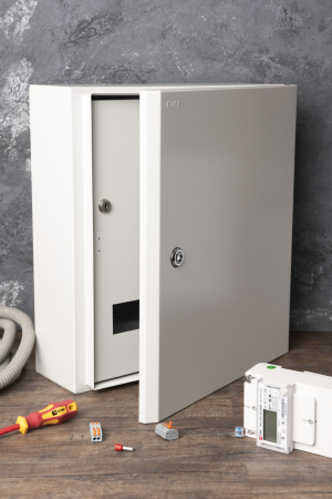 Щит учетный ЩУ-3/1-1 двухдверный (445x400x150) 12 модулей IP54 EKF PROxima