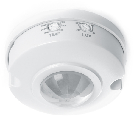 Датчик движения 1200W 6m  120°(гориз.) 360°(верт.) белый SEN3