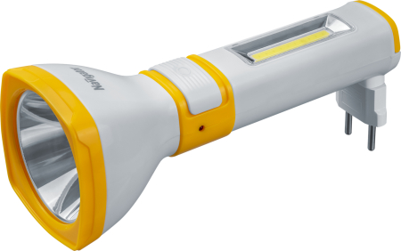 Фонарь Navigator 93 861 NPT-CP26-ACCU пласт.1LED,2Вт+1COB,2Вт lead-acid 0,7Ач