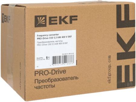 Преобразователь частоты PRO-Drive PD-150-FC-5K5-43-B EKF