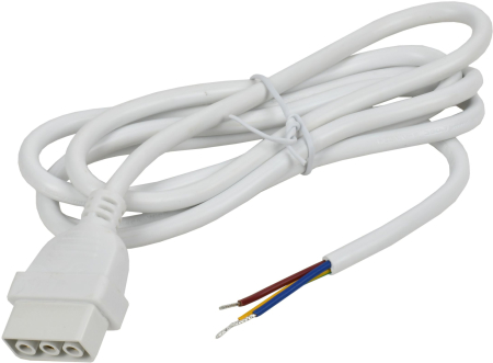 PRO Кабель пит. 1,5м бел. для PRO светильника LED лин. IEK
