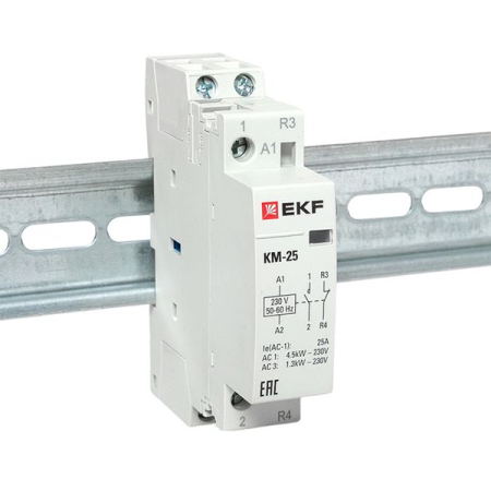 Контактор модульный КМ 25А NО+NC (1 мод.) EKF PROxima