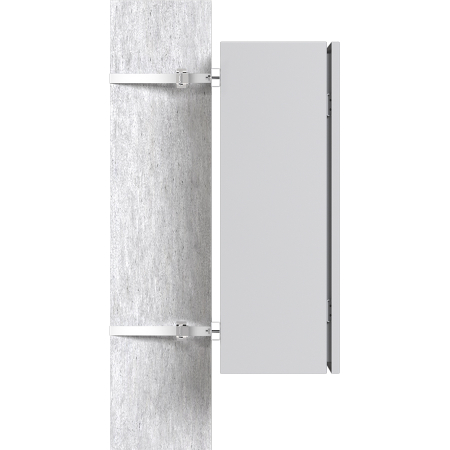 Комплект крепления на столб монтажной полосой (ширина шкафа до 650 мм) EKF Basic