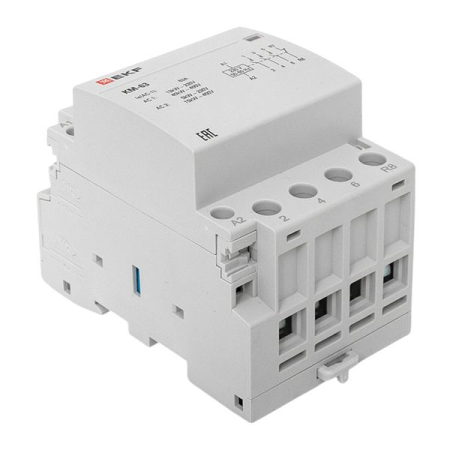 Контактор модульный КМ 63А 3NО+NC (3 мод.) EKF PROxima
