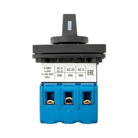 Переключатель кулачковый ПК-2-13 63А 3P "ВКЛ-ВЫКЛ" EKF PROxima