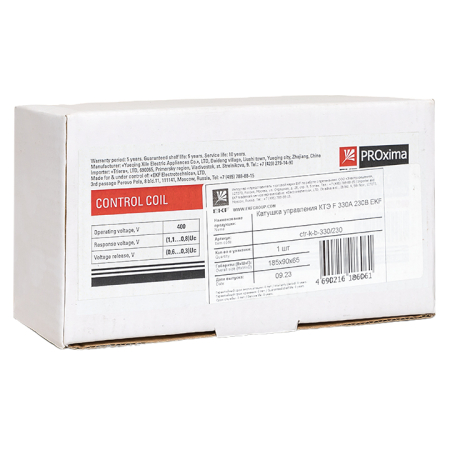 Катушка управления КТЭ F 330А 220В EKF PROxima