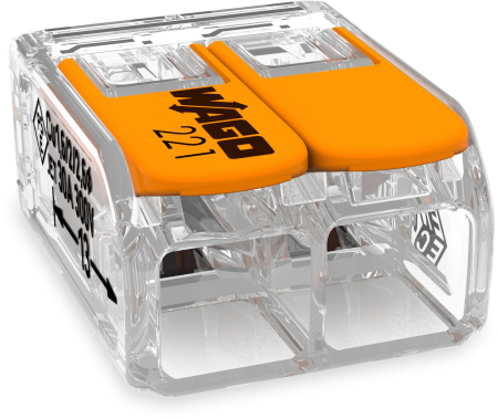 Универсальные компактные клеммы 221-612 (WAGO)