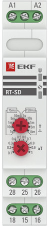 Реле времени (для двигателей "звезда-треугольник") RT-SD 12-240В EKF PROxima