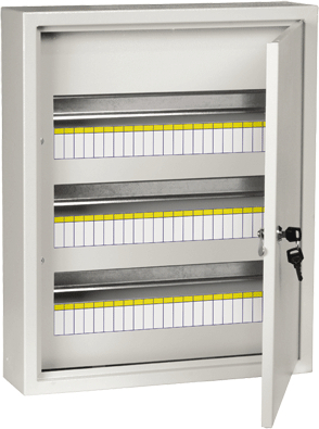 TITAN 3 Корпус металлический ЩРн-54 (540х440х120мм) IP31 IEK