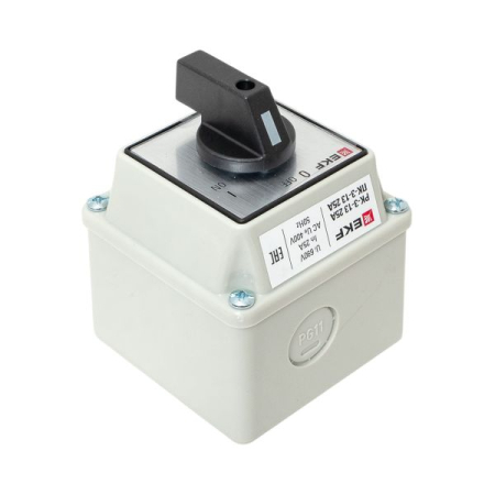 Переключатель кулачковый ПК-3-13 25А 3P "ВКЛ-ВЫКЛ" IP54 EKF PROxima
