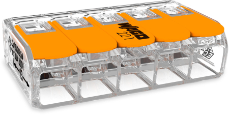 Универсальные компактные клеммы 221-615 (WAGO)