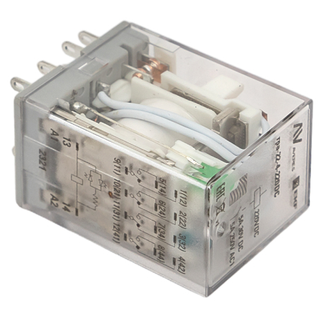 Реле промежуточное RPA 22/4 5A 220В DC EKF AVERES