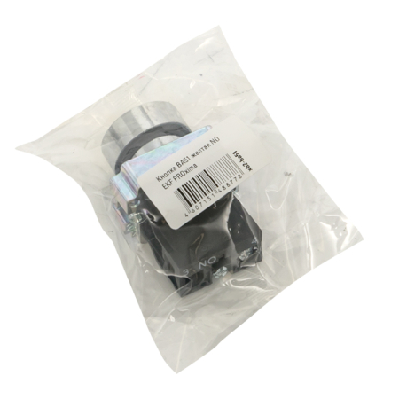 Кнопка BA51 желтая NO EKF PROxima