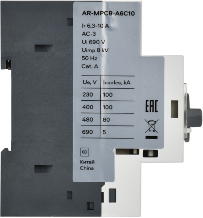 ARMAT Авт. выкл. защиты двигателя A6 GV2P 6,3-10А IEK