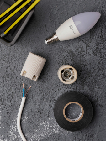 Патрон керамический E14 EKF PROxima