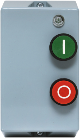 Пускатель в корпусе КМЭ 9А 400В с РТЭ Ir-1,6-2,5А и индикатором IP65 EKF