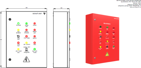 ЩАО BS-AKTEON-1-16-400/230-LCG6x6-R15
