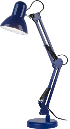 N-214-E27-40W-BU  Настольный светильник ЭРА N-214-E27-40W-BU Е27 с основанием синий