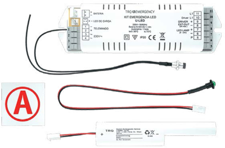 Аварийный блок CONVERSION KIT POWER LED 100-200W IP65