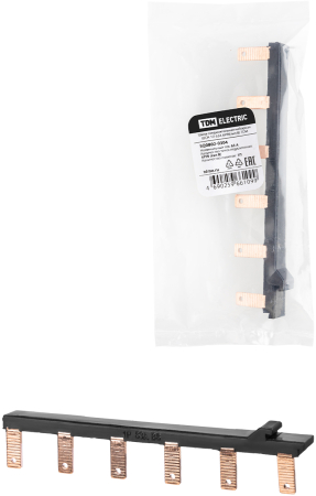 Шина соединительная наборная ШСН 1П 63А 6PIN(тип B) TDM