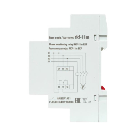 Реле контроля фаз RKF-11m EKF PROxima