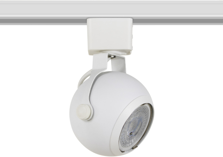 TR35-GU10 WH  Трековый светильник однофазный ЭРА TR35-GU10 WH MR16 белый под лампу