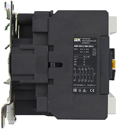 Контактор КМИ-35012 50А 230В/АС3 1НО;1НЗ IEK