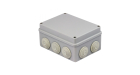Коробка распаячная КМР-050-041   пылевлагозащитная, 10 мембранных вводов, уплотнительный шнур (150х1