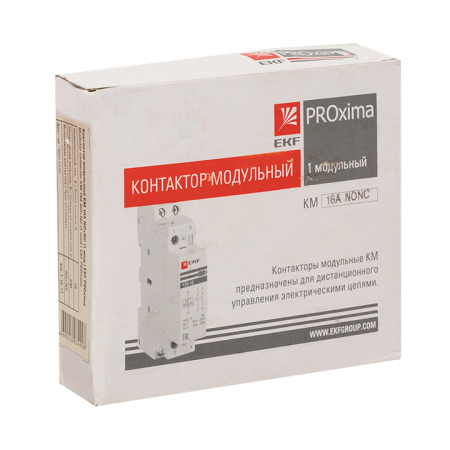 Контактор модульный КМ РУ 16А 1NO+1NC (1 мод.) EKF PROxima