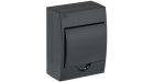 KREPTA 3 Корпус пластиковый ЩРН-П-6 IP41 черный IEK