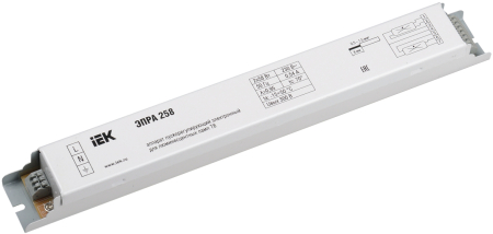 ЭПРА 258 для линейных ЛЛ Т8 IEK