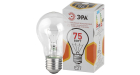 Лампа накаливания  ЭРА A50 груша 75Вт 230В Е27 цв. упаковка