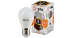 Лампа светодиодная Эра LED P45-5W-827-E27 (диод, шар, 5Вт, тепл, E27)
